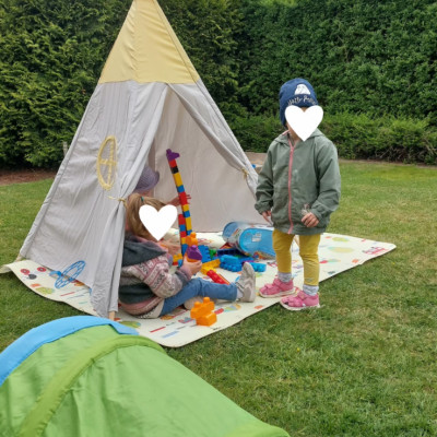 Spielen bei schönem Wetter